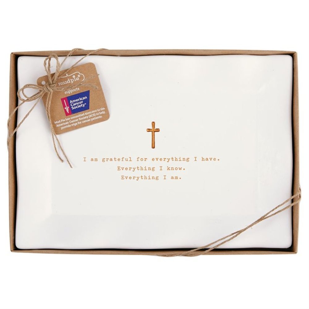 Grateful Paz-ltive Paper Mache Tray